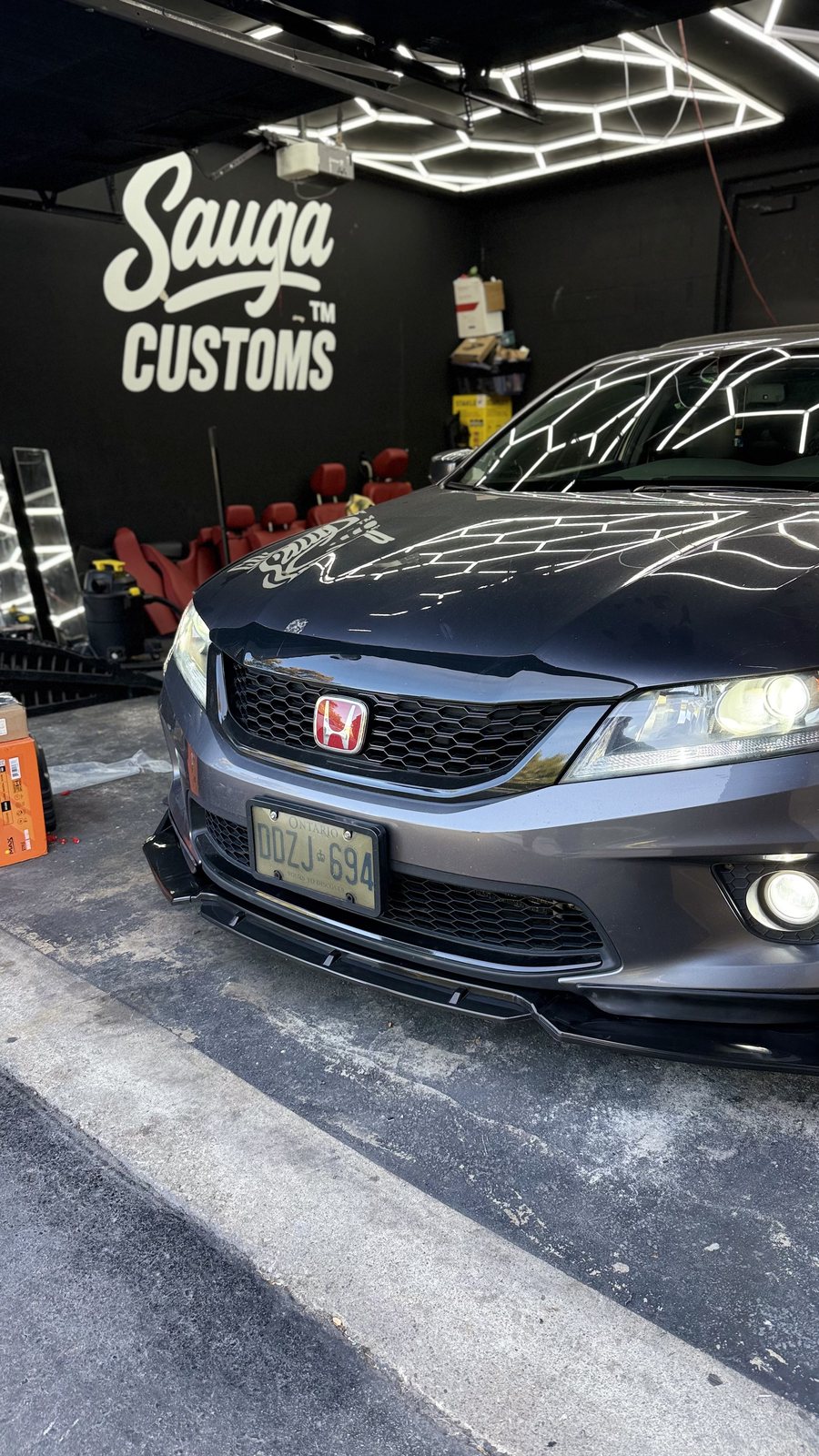 Honda Accord — Front Lip Install