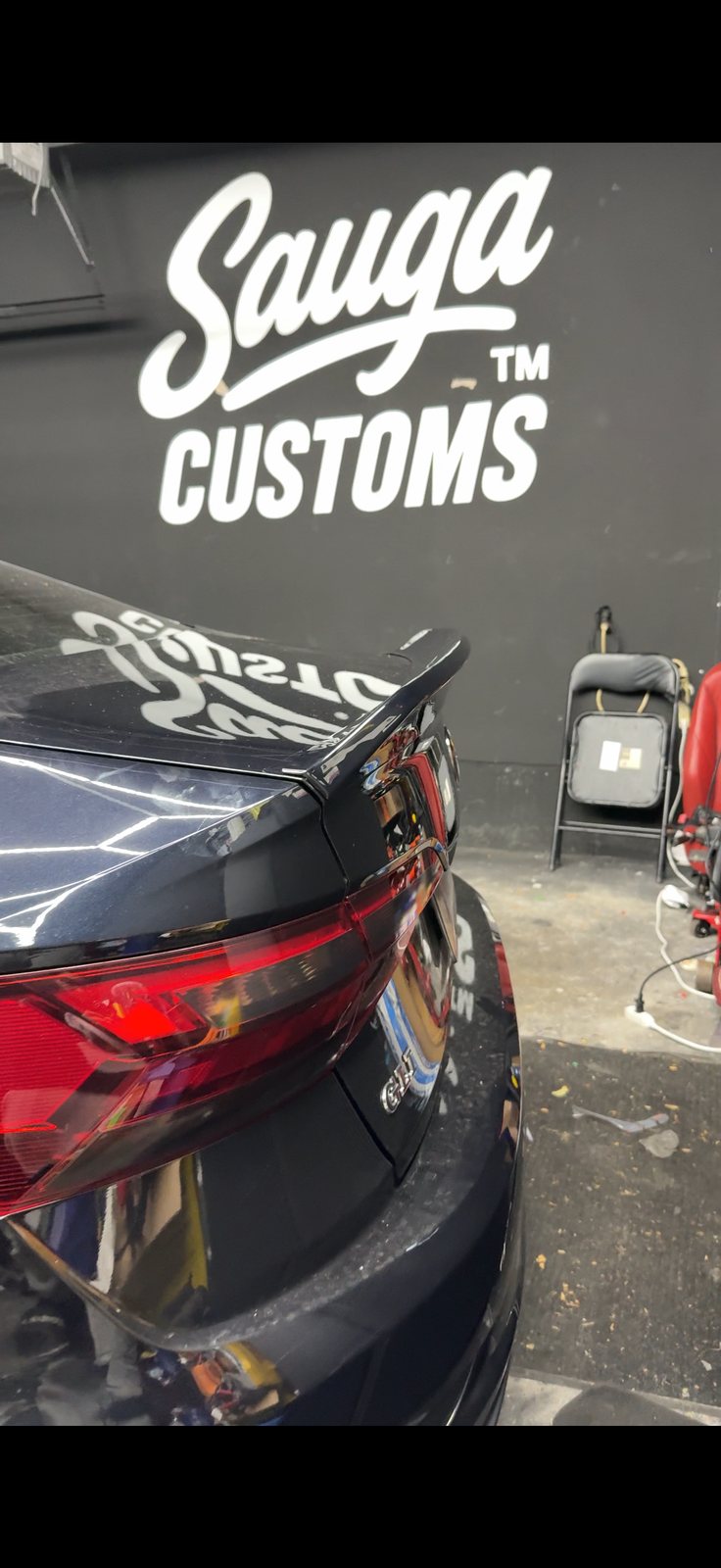 Ducktail Spoiler Install
